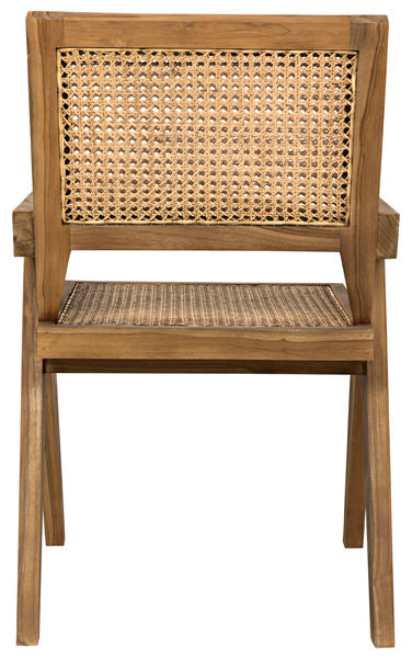 Jude Chair with Caning, Black